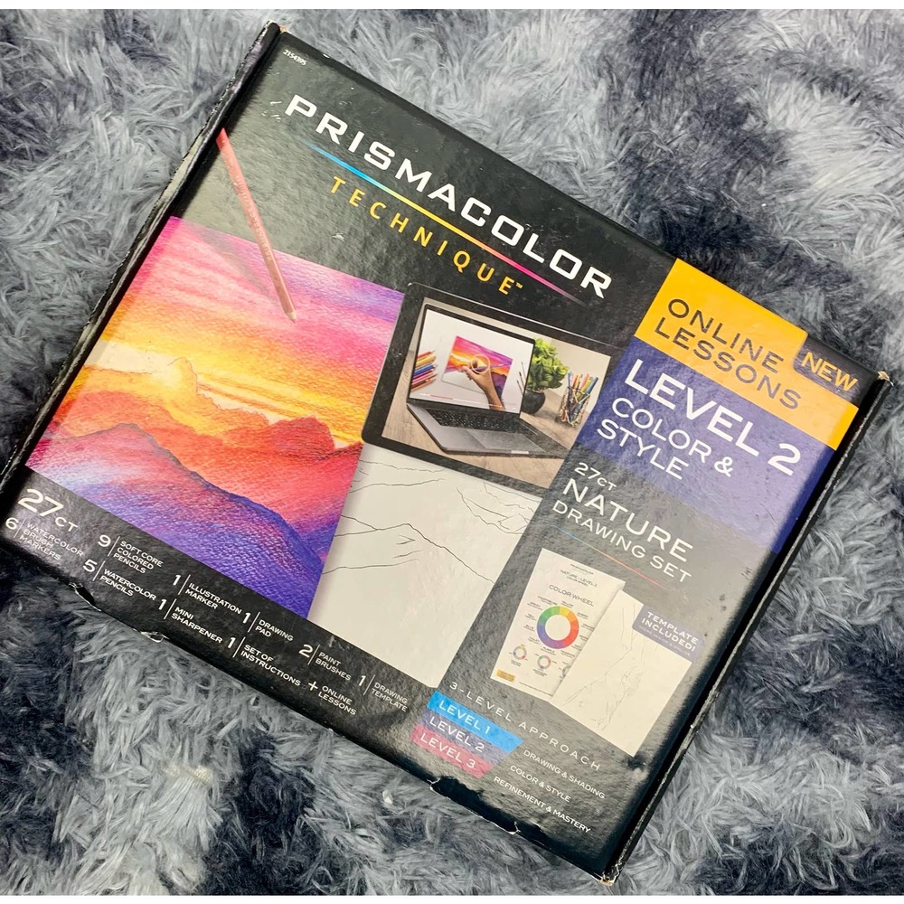 Prismacolor technique, level2 online lessons